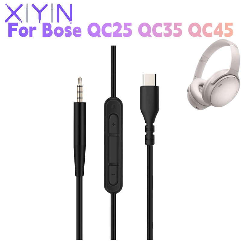 Wired Earphone Mic - Запасной аудиокабель USB-C (Type-C) длиной 1,4