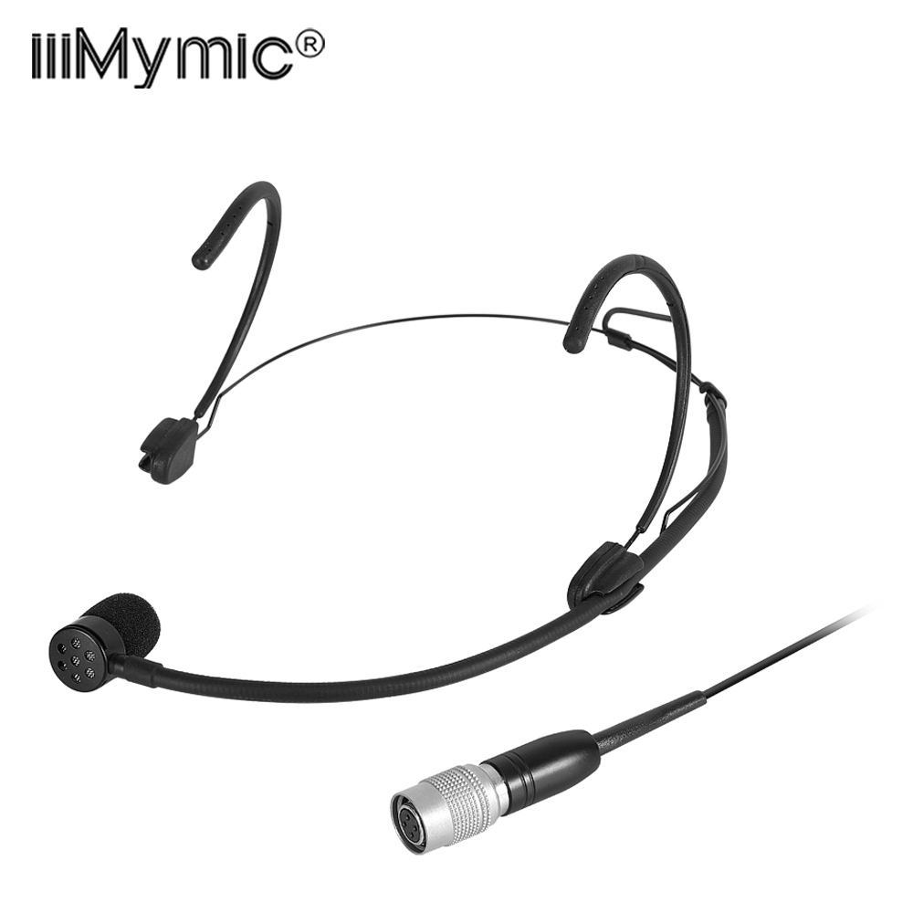 Shure Mic Sm58 - Миниатюрный однополярный черный микрофон-гарнитура Iiimymic с