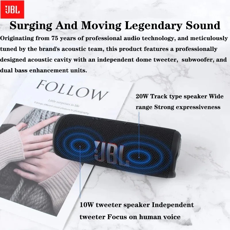 Беспроводная колонка JBL Flip  – обзор и цена Jbl Speaker Flip 6