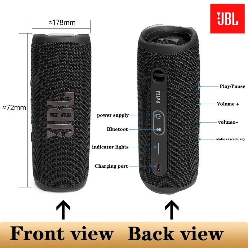 Компактная уличная Bluetooth-к – обзор и цена Jbl Speaker Flip 6