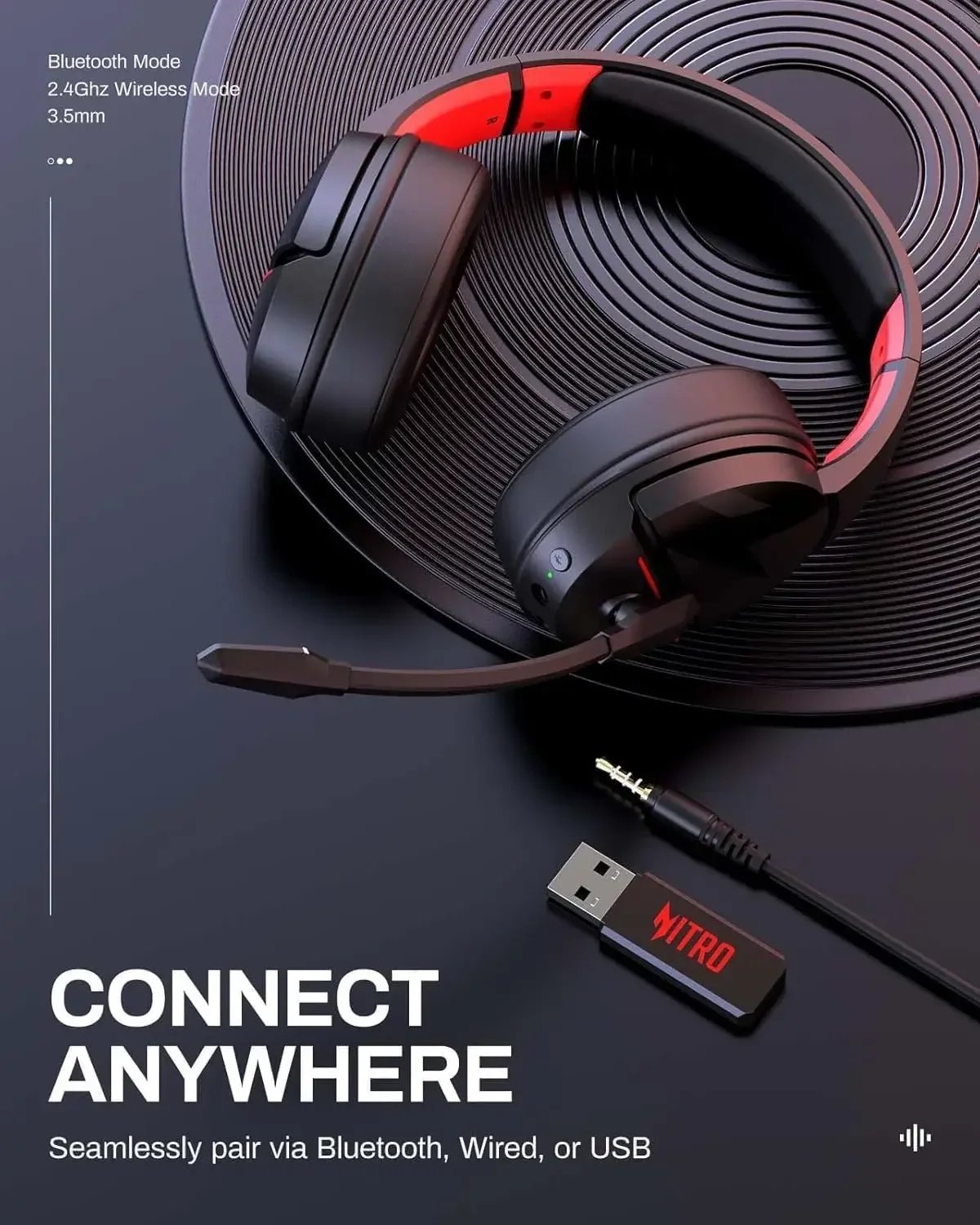 Беспроводные гарнитуры Acer K2 – обзор и цена Gaming Headset Rgb