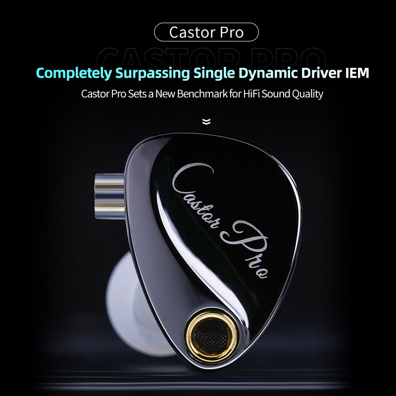 Наушники KZ Castor PRO In-Ear  – обзор и цена Audiophile Headphone Wired