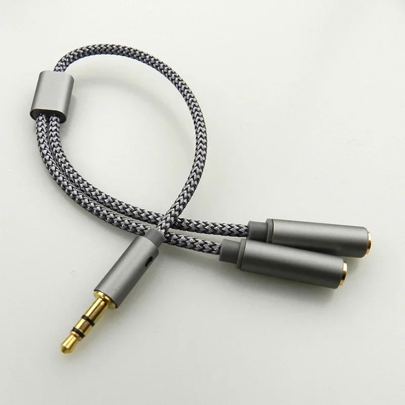 Адаптер для гарнитуры, микрофо – обзор и цена Audio Splitter Y