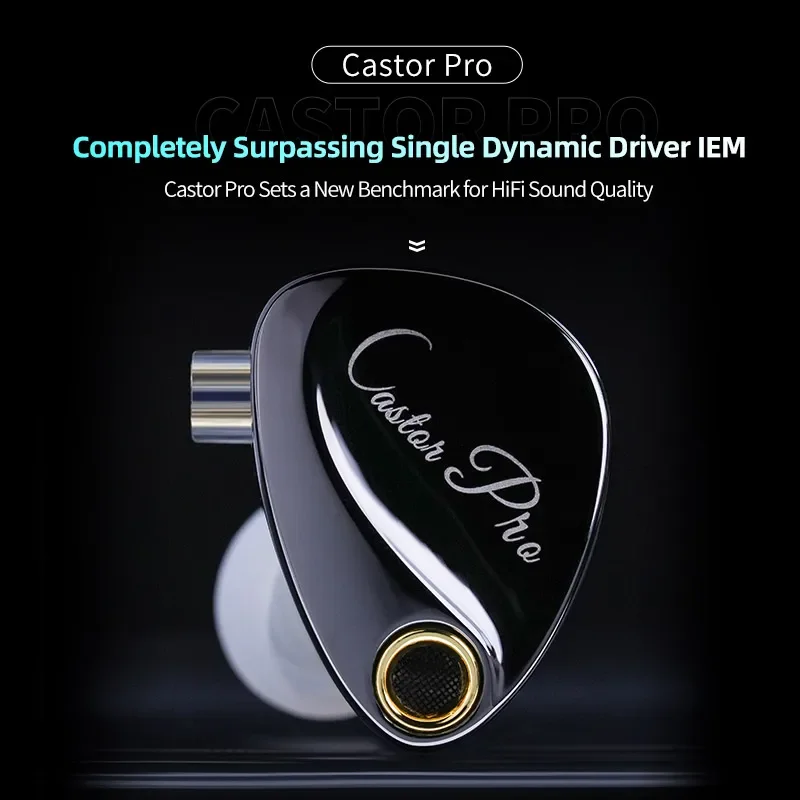 KZ Castor PRO наушники-вкладыш – обзор и цена Audiophile Headphone Wired
