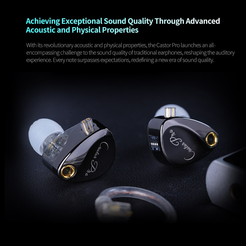 KZ Castor PRO наушники-вкладыш – обзор и цена Audiophile Headphone Wired